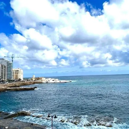 Stylish Seaside With Coastal Elegance Sv11 * Sliema